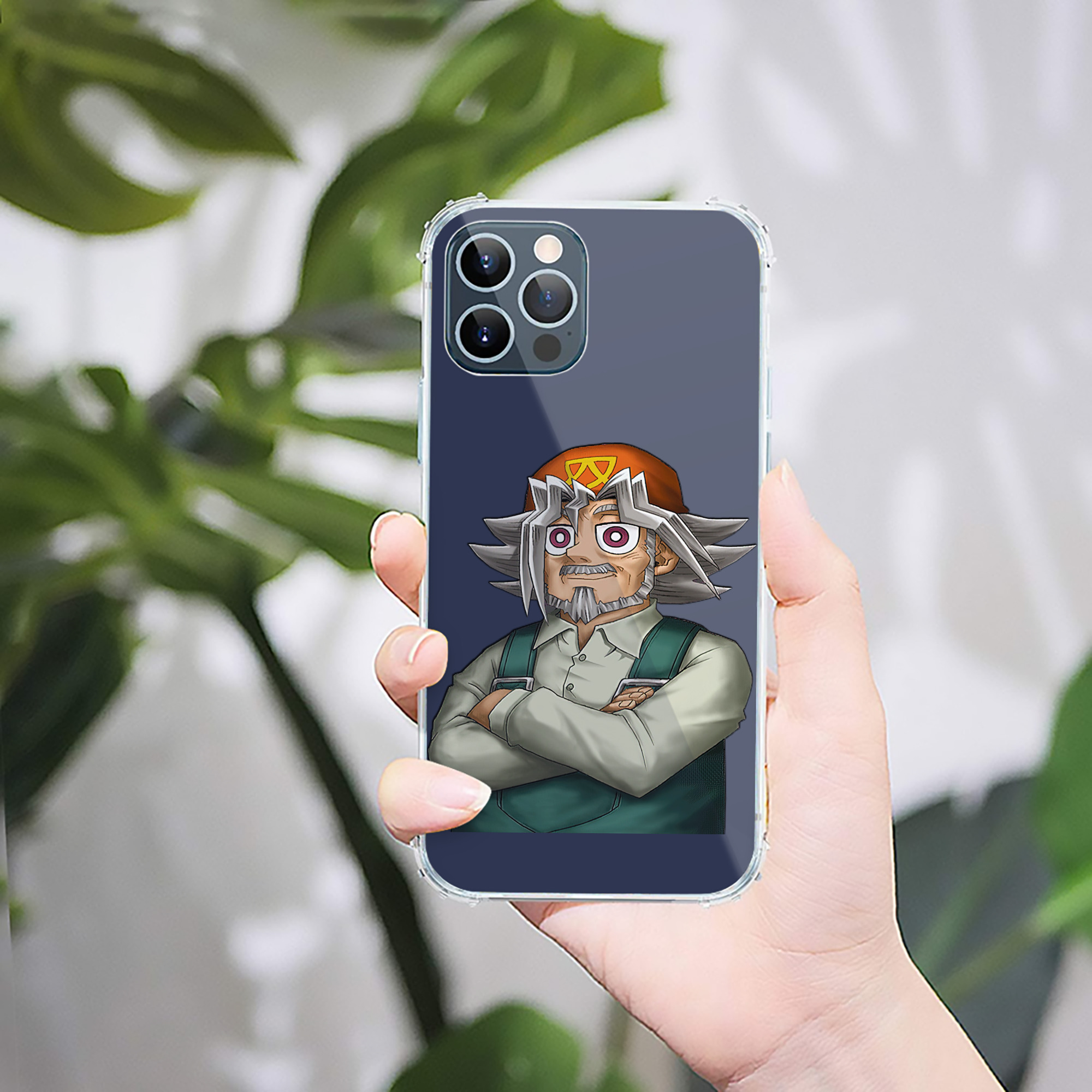 （画像用） 遊☆戯☆王 Yu-Gi-Oh! 【iPhone 12シリーズ対応】透明スマホケース（クリアソフトケース）